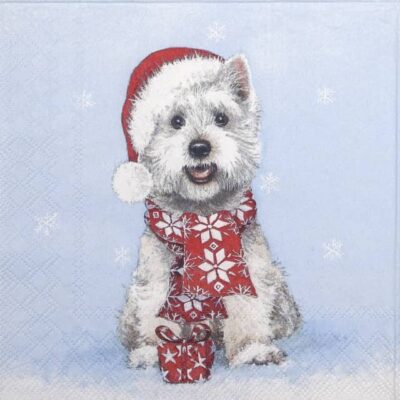 Paper Napkin - Westie