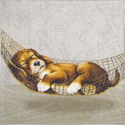 Lunch Napkins (20) - Dreaming dog