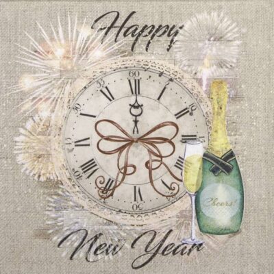 Lunch Napkins (20) - Happy New Year