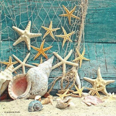 Paper Napkins - Starfish (20 pieces)