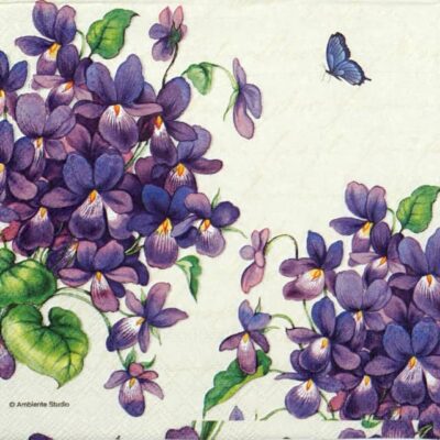 Paper Napkins - Viola (20 pieces)