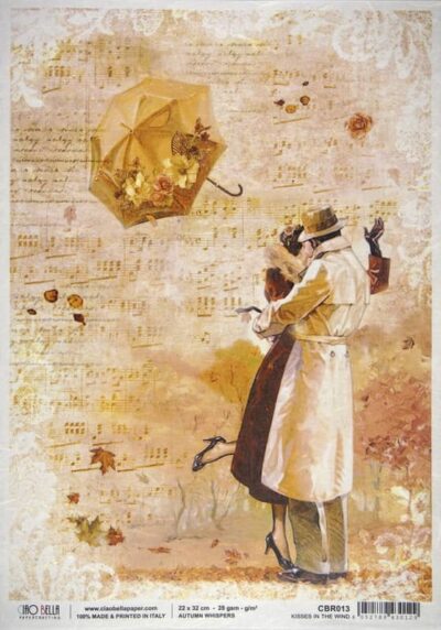 Rice Paper - Kisses in the Wind (22 x 32cm)