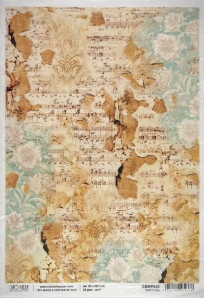 Rice Paper - Partitura (22 x 32cm)