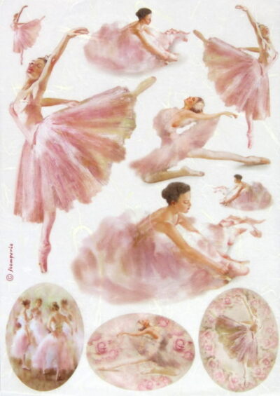 Rice Paper - Dancers in frames