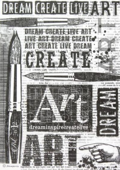 Rice Paper - Black Art Create