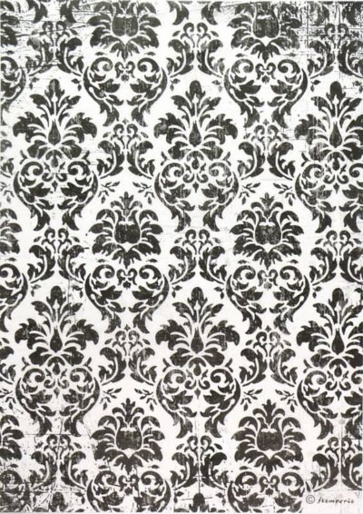 Rice Paper - Black & White Wallpaper