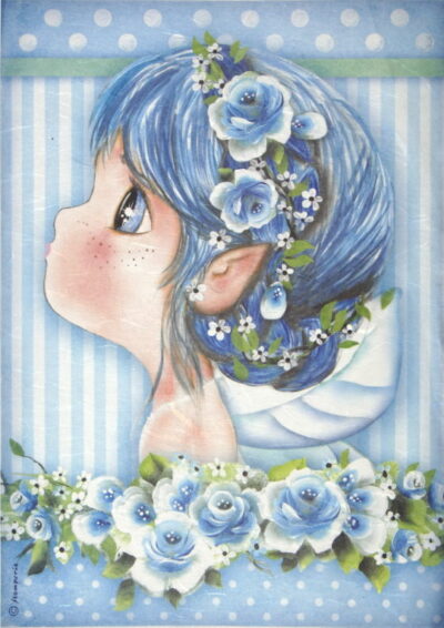Rice Paper - Light Blue Fairy - DFSA4409