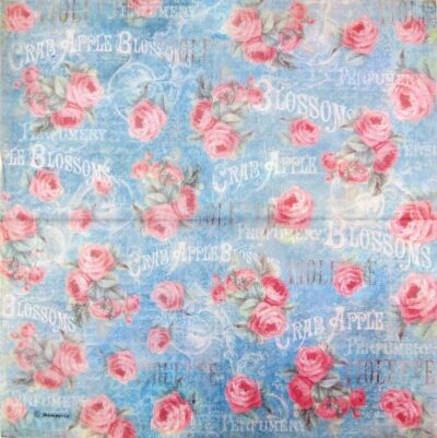 Stamperia Rice Paper - Versaille Roses Blossom (50 x 50cm)