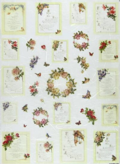 Rice Paper - Simple Little Cards 33x49cm