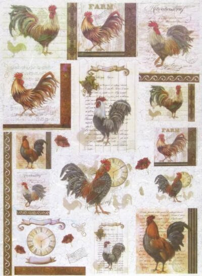 Rice Paper - Farm 33x49cm