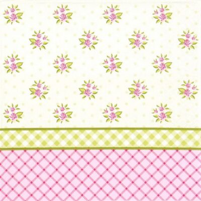 Paper Napkin - English Floral Wallpaper