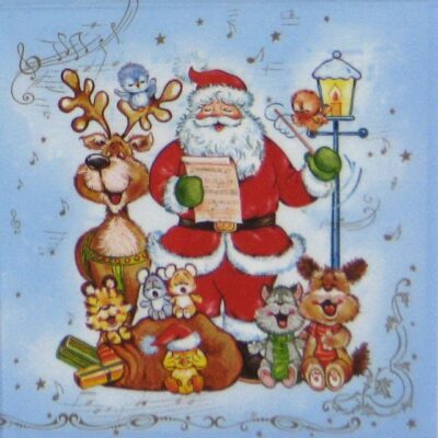 Paper Napkin - Singing Friend