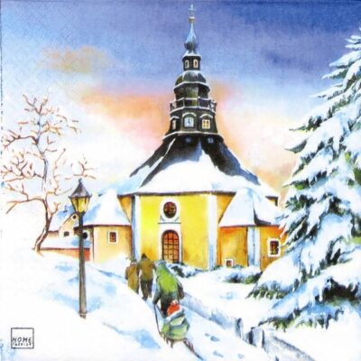 Paper Napkin - Seiffener Sunset