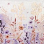 Paper Napkins - Mellow Flowers (20 pieces)