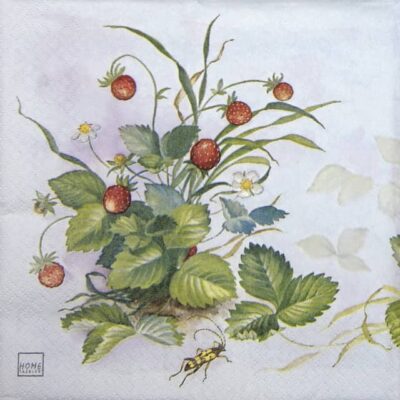 Paper Napkin - Walderdbeeren