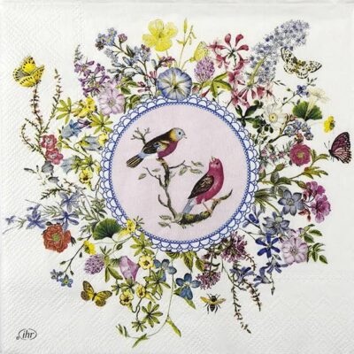 Paper Napkins - Spring Medaillon (20 pieces)