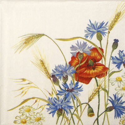 Paper Napkin - In the Fields cream
