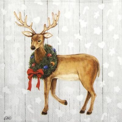 Paper Napkin - Whimsical "Deer"