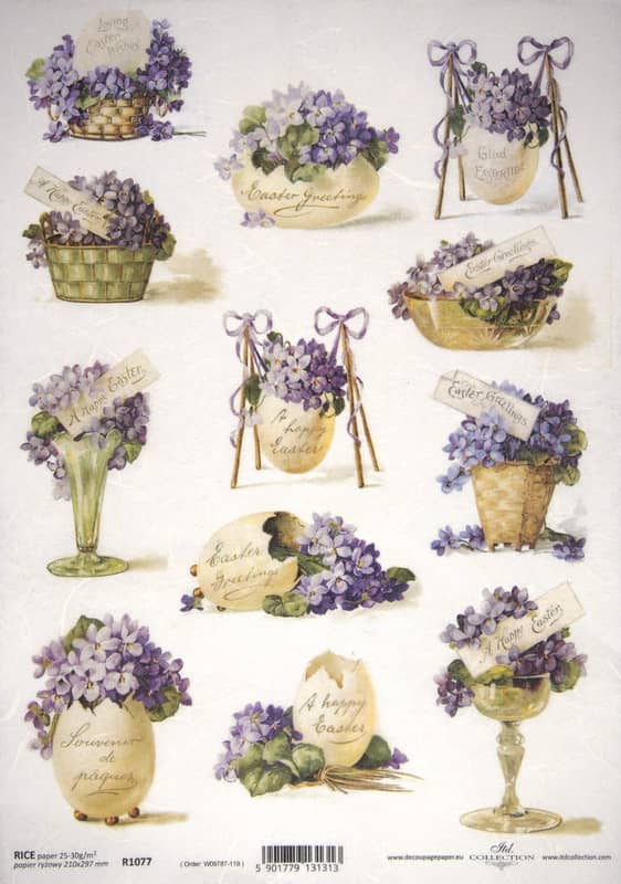 Rice Paper – Easter Greetings