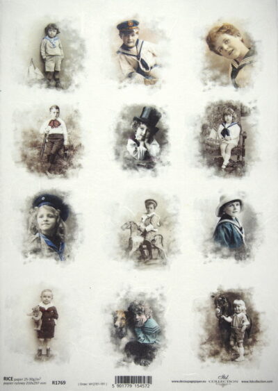 Rice Paper - Little boys