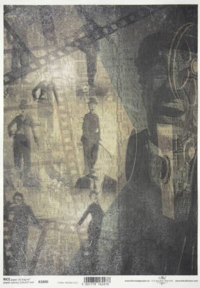 Rice Paper A/3 - Movie - Chaplin - R0706L