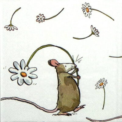 Lunch Napkins (20) - Anita Jeram: Daisy for you