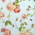 Paper Napkin - Rambling Rose Blue