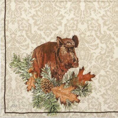 Paper Napkin - Pavillon de chase linen
