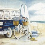 Paper Napkin - Chill after surfing