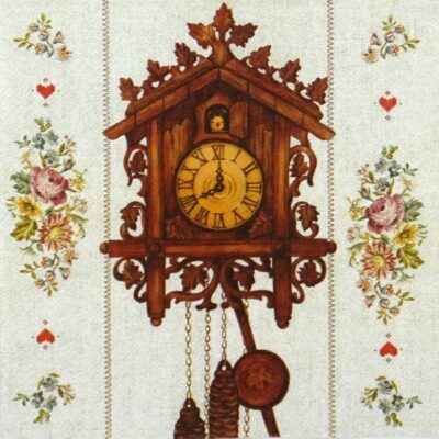 Lunch Napkins (20) - Cuckoo-clock