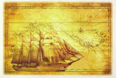 Rice Paper - Sailboat (22 x 32cm)