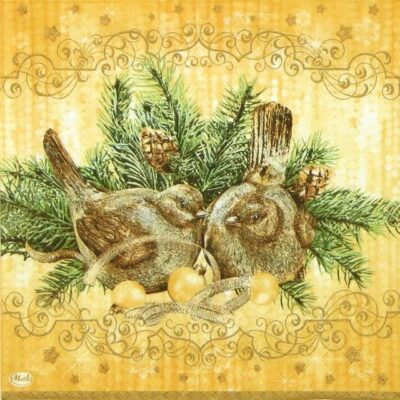 Lunch Napkins (20) - Ornaments Bird