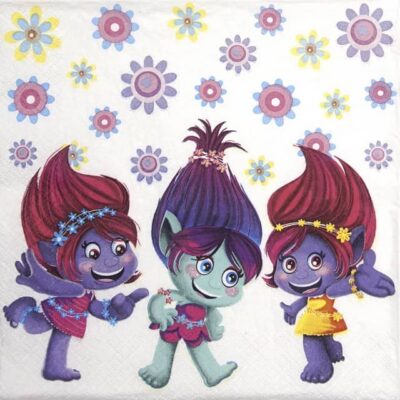 Paper Napkin - Sweet Trolls