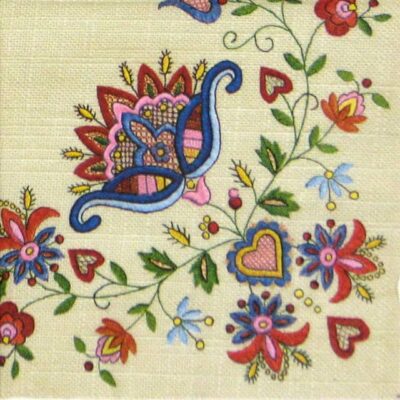 Paper Napkin - Kashubian Folk1