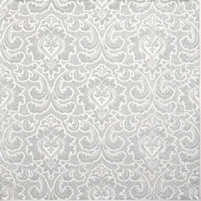 Paper Napkin - Wallpaper pattern silver