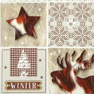 Paper Napkin - Wintertime