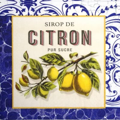 Paper Napkin - Citron