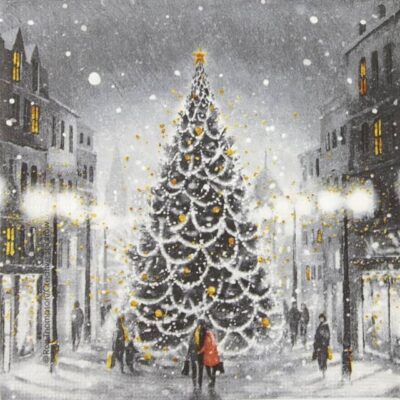 Cocktail Napkins - Roy Thompson: La Fete de Noel (20 pieces)