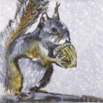 Paper Napkins - Ali Leija: Squirrel Portrait (20 pieces)