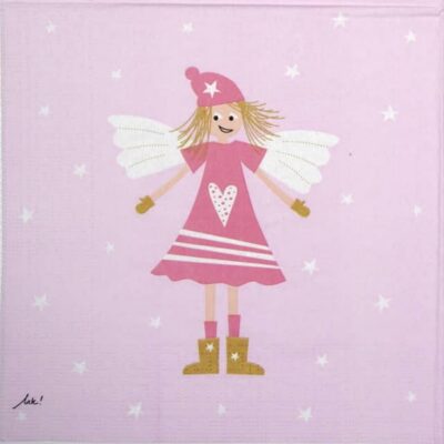 Paper Napkin - Lucy Rosé