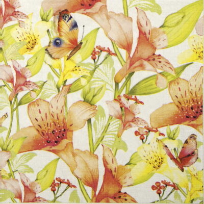 Paper Napkin - Nigel Quiney: Beautifull lillie