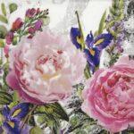 Cocktail Napkin - Bazart: Jardin des Roses