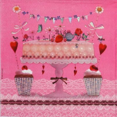 Paper Napkin - Mila Marquis: Lovely Cake