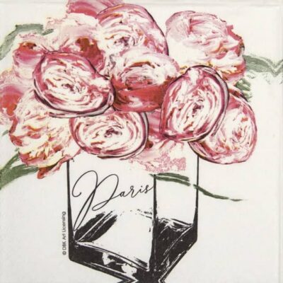 Lunch Napkins (20) - DBK Art: Paris Peonies