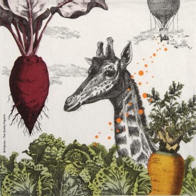 Paper Napkin - Pabuku: Veggie Day