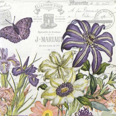 Single Paper Napkin - Belle Jardin