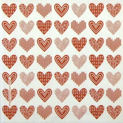 Paper Napkins - M. Klostermann: Heart Mood (20 pieces)