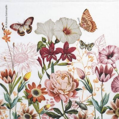 Paper Napkins - Adriana Sanmartin: Illusion (20 pieces)