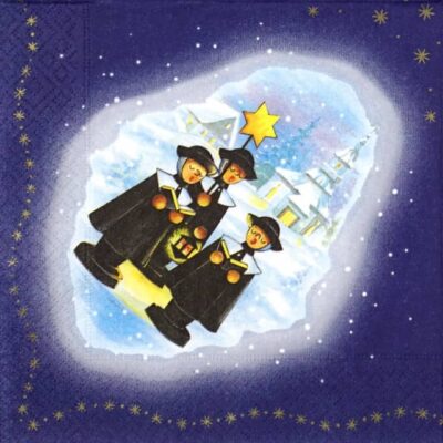 Paper Napkin - Winter Singers