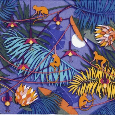 Paper Napkin - Hey Monkeys